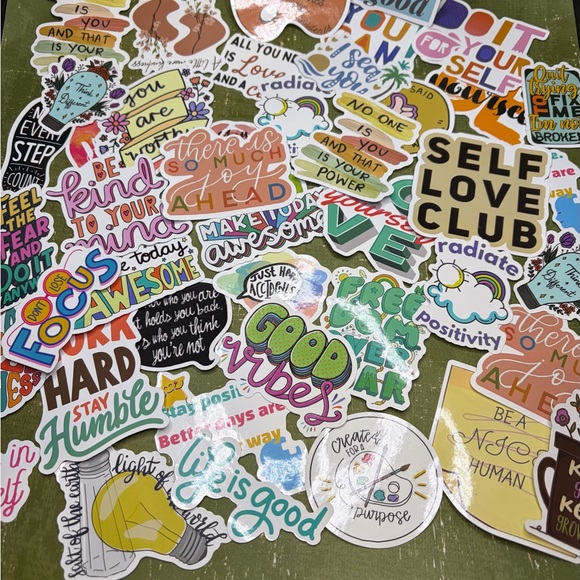 Colorful Inspirational Sticker Pack - Picture 2 of 3